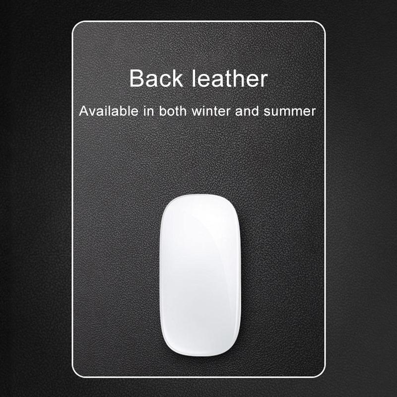 Double Sided Non Slip Aluminum Mouse Pad L Size - Black