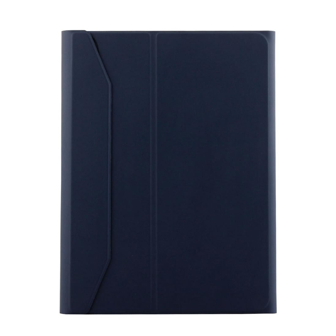 Bluetooth Keyboard & Leather Tablet Case For Ipad Pro 11 2018 - Detachable Aluminum Three-Gear Magnetic Sleep Function - Black