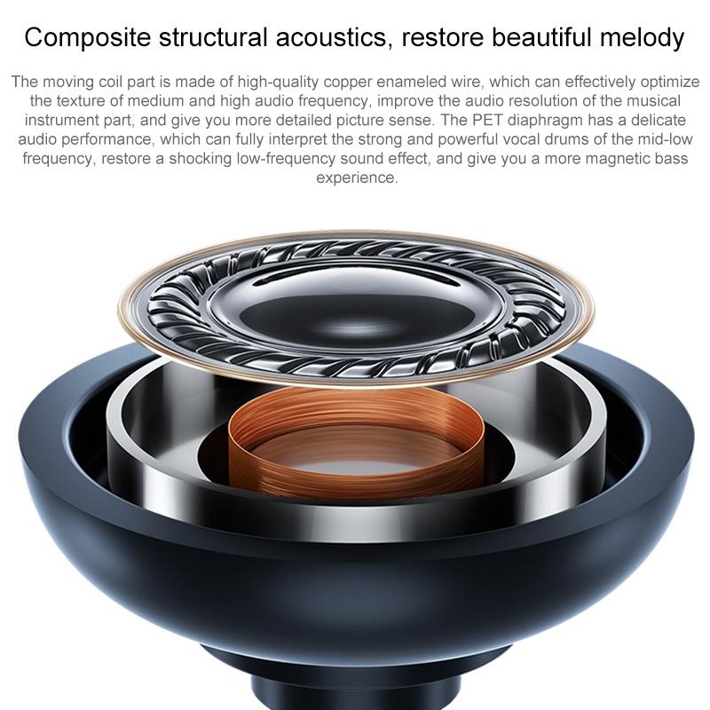 Ultra-light Wireless Bluetooth Earphones with Mic - Bth-y9 - Black