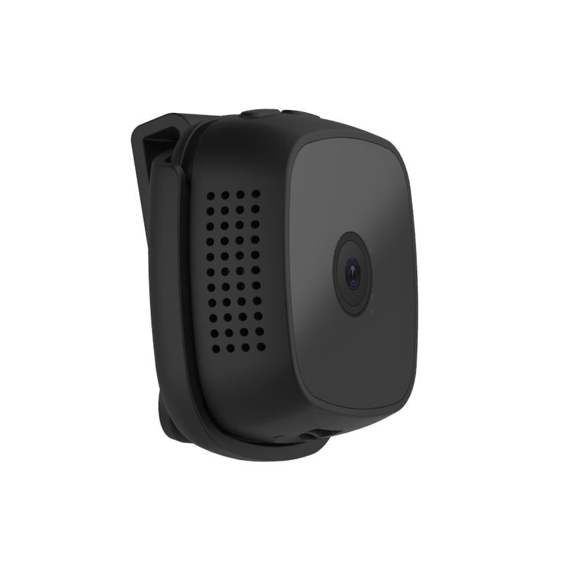 720P Wireless Wearable Surveillance Camera With Infrared Vision & Motion Detection - Black