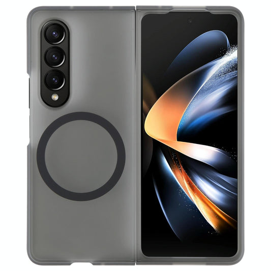 For Samsung Galaxy Z Fold4 5G Shockproof Magsafe Case - Frosted Black