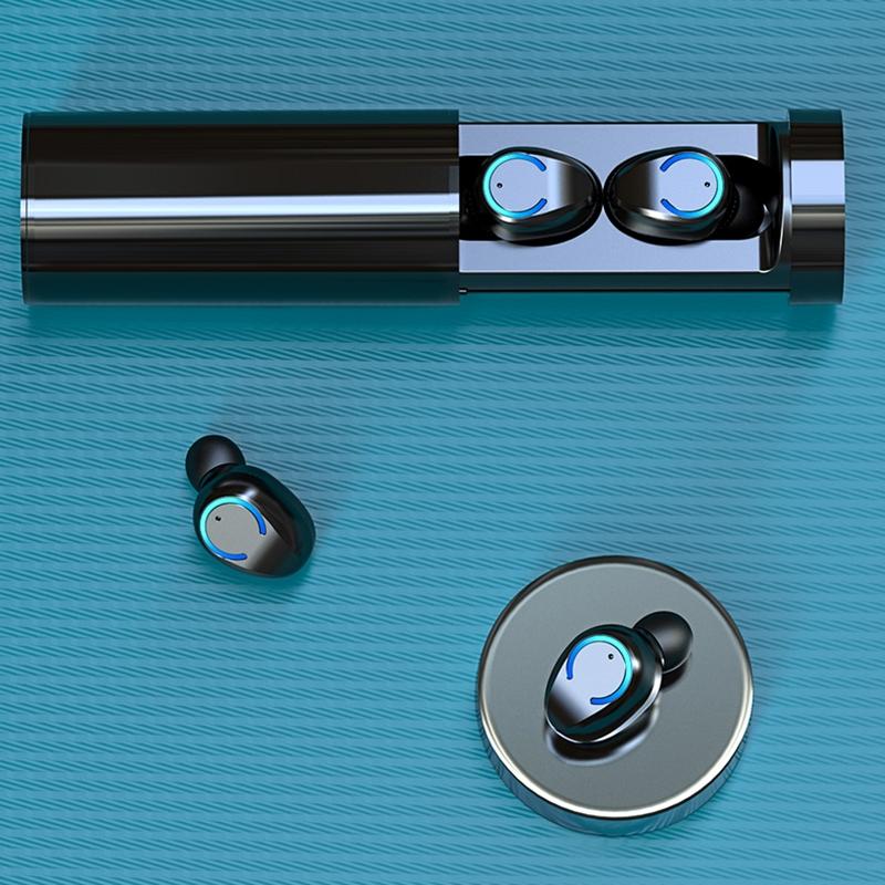 Touch Bluetooth Earphones with Noise Cancelling and Pull-out Charging Box