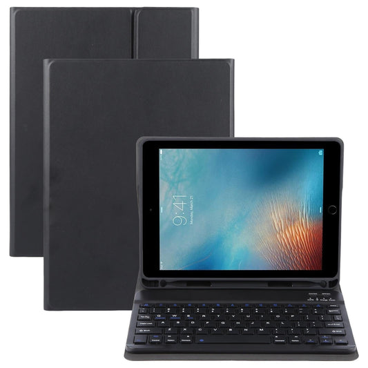 Smart Bluetooth Keyboard & Leather Tablet Case For Ipad Pro 9.7 / Air 2 - Black