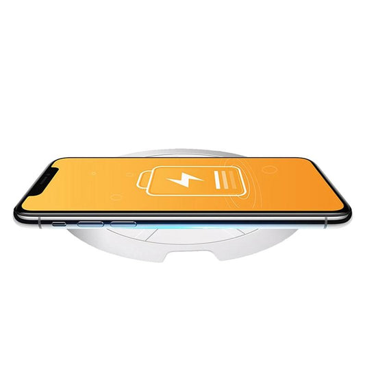 10W Portable Wireless Charger Lightweight & Smart - Black