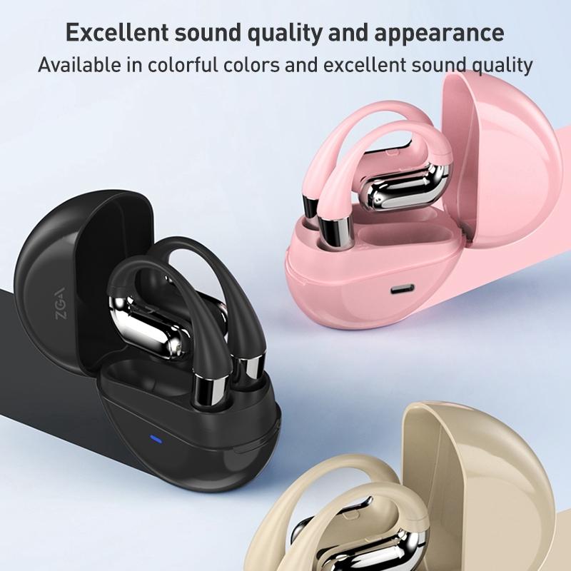 Phantom Open Wireless Bluetooth Earphones - Zga Gs13 - Pink