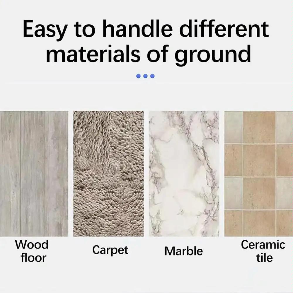 Smart Usb Charging Robot Vacuum for Family Cleaning - Black