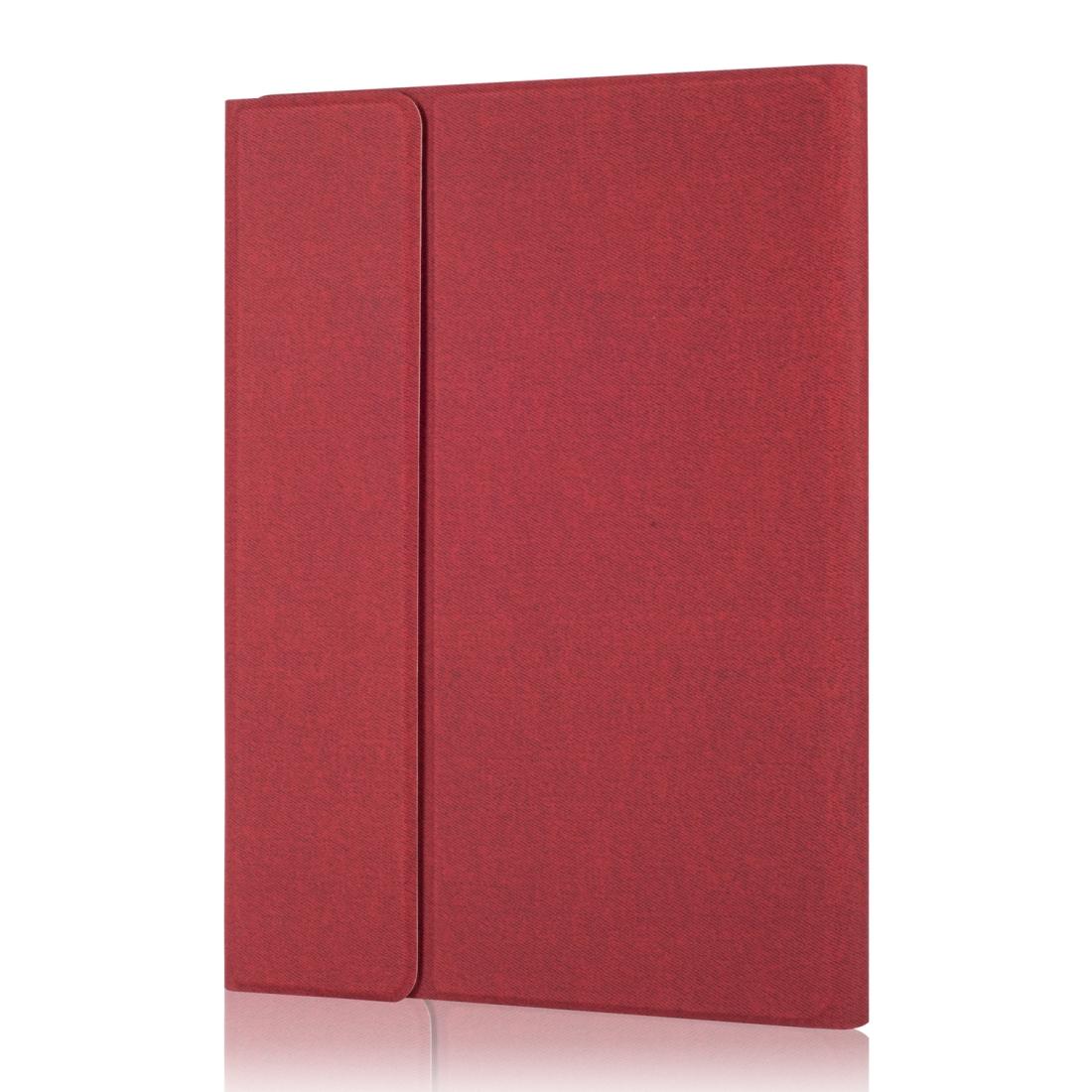 Bluetooth Keyboard Tablet Case For Ipad Pro 11 - Detachable Touch Leather Holder Pen Slot - Rose Gold