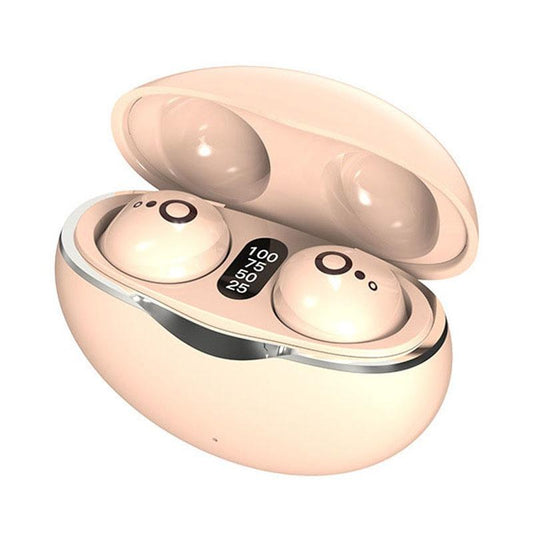 Mini Wireless Sports Earphones with Bluetooth for Sleep - S800 - Skin Colour