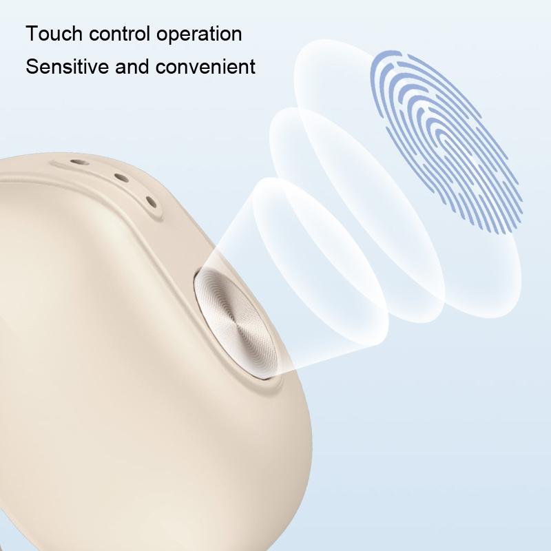 Wireless Dual Ear Bone Conduction Bluetooth Earphones - Mini Sport Clip - White