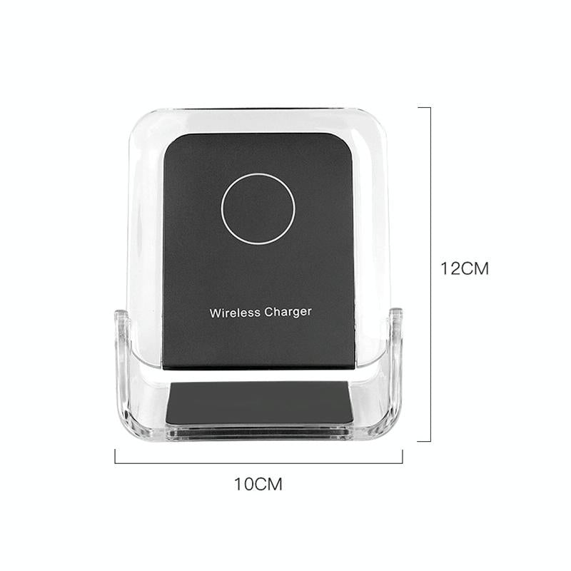 10W 3 In 1 Vertical Wireless Charger - Blue