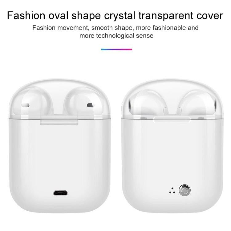 Wireless Bluetooth Tws Earphones with Charging Bin - I7s Binaural Plating - Blue