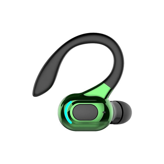 Wireless Sports Earphones - F8 Bluetooth 5.1 Ear-mounted Stereo - Black + Red