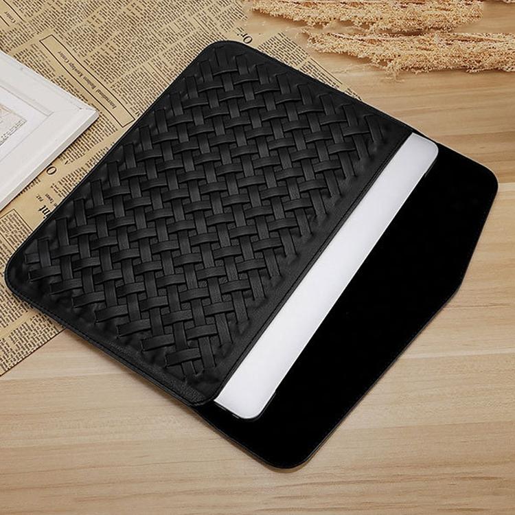 15 Inch Hand-Woven Notebook Liner Bag For Computers - Golden