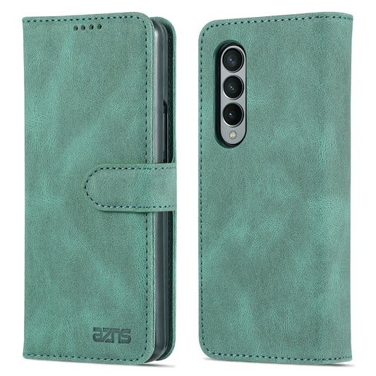 For Samsung Galaxy Z Fold4 5G Horizontal Flip Tpu Phone Case - Green