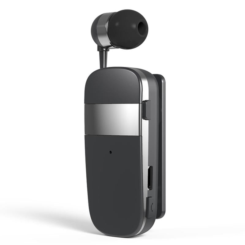 Wireless Bluetooth Earphone with Vibration Reminder for Phone - Yellow