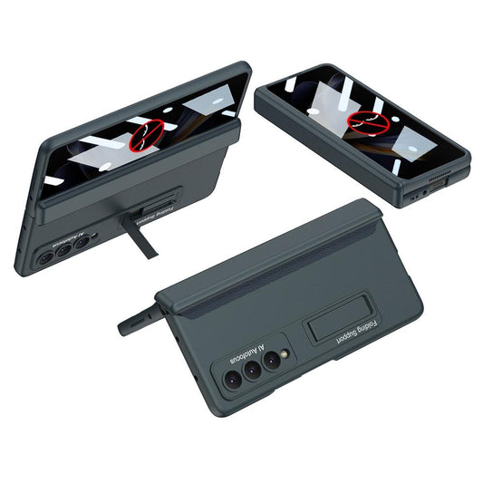 For Samsung Galaxy Z Fold4 5G Magnetic Fold Case - Full Coverage - Dark Green