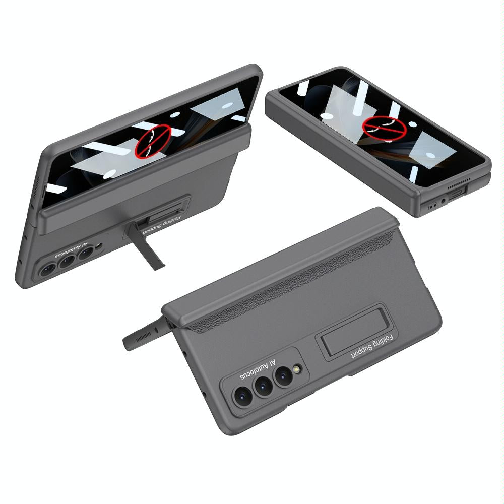 For Samsung Galaxy Z Fold4 5G Magnetic Fold Case - Full Coverage - Dark Green