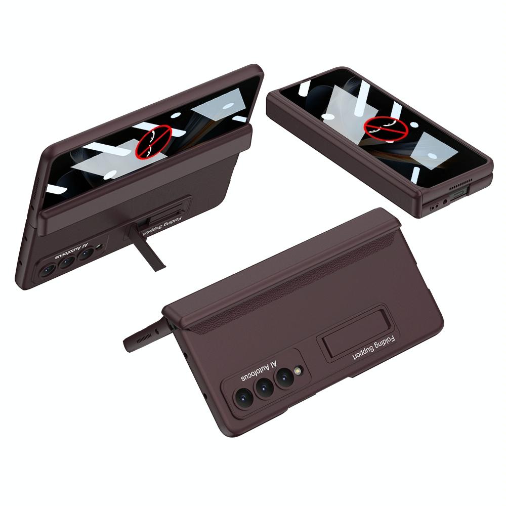 For Samsung Galaxy Z Fold4 5G Magnetic Fold Case - Full Coverage - Dark Green