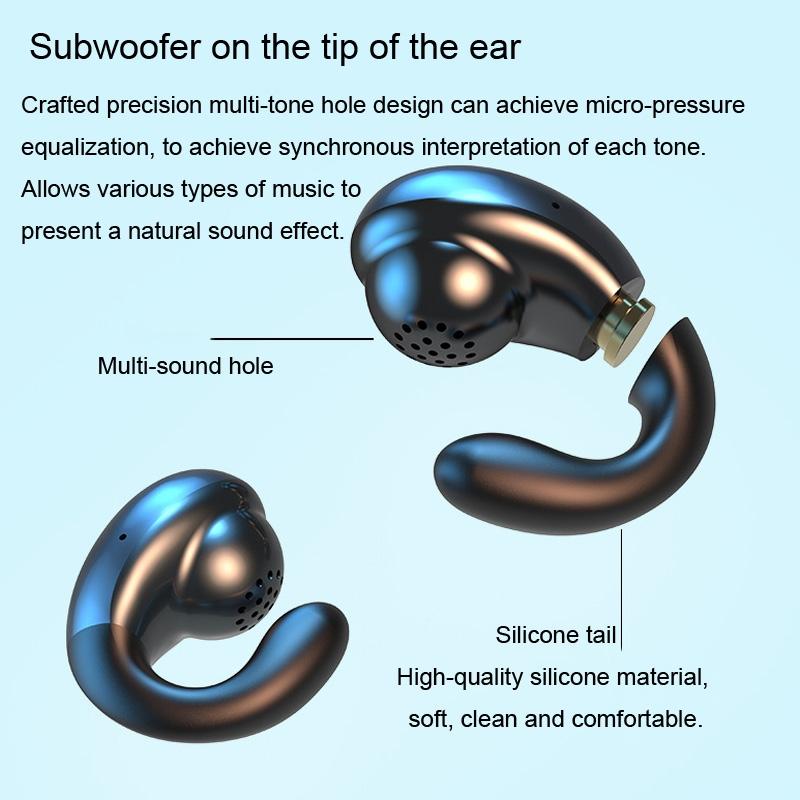 Wireless Bone Conduction Earphones with Noise Reduction - Skin Colour