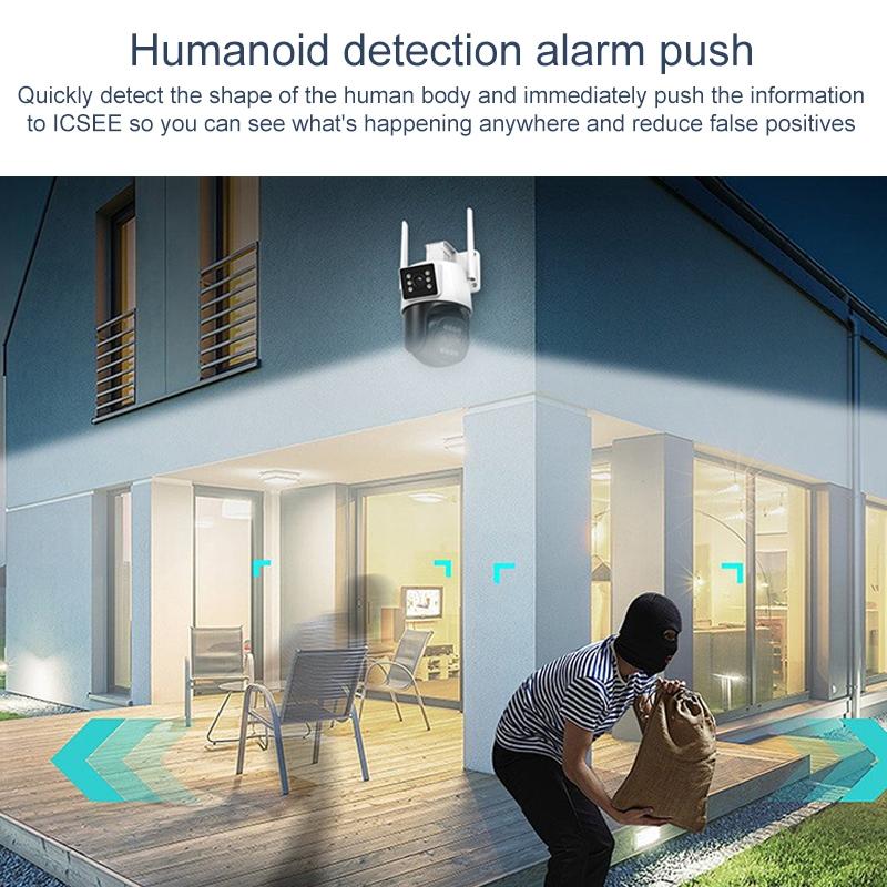Smart Wifi Dome Camera With Humanoid Recognition
