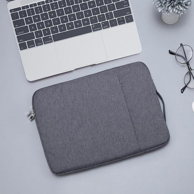Universal Denim Laptop Bag for 13.3 Notebooks - Fits Macbook Air / Pro - Portable & Stylish - 35.5x26.5x2cm - Dark Blue