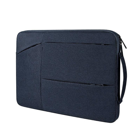 Waterproof Laptop Handbag - 15.6 Inches Shock-absorbing & Large-capacity - Navy Blue