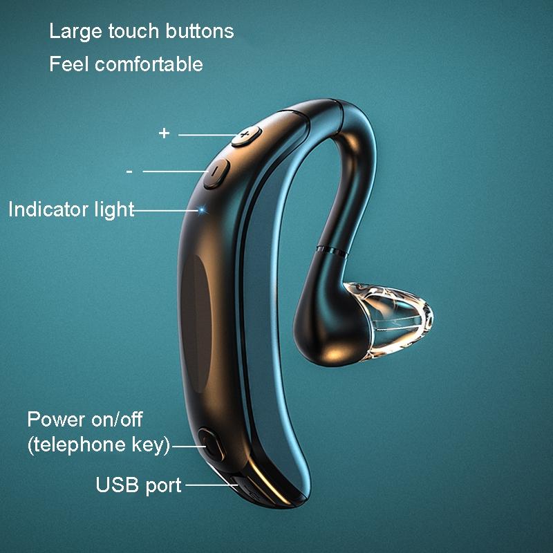 Business Bluetooth Earphones - Left / Right Rotation - Skin Colour