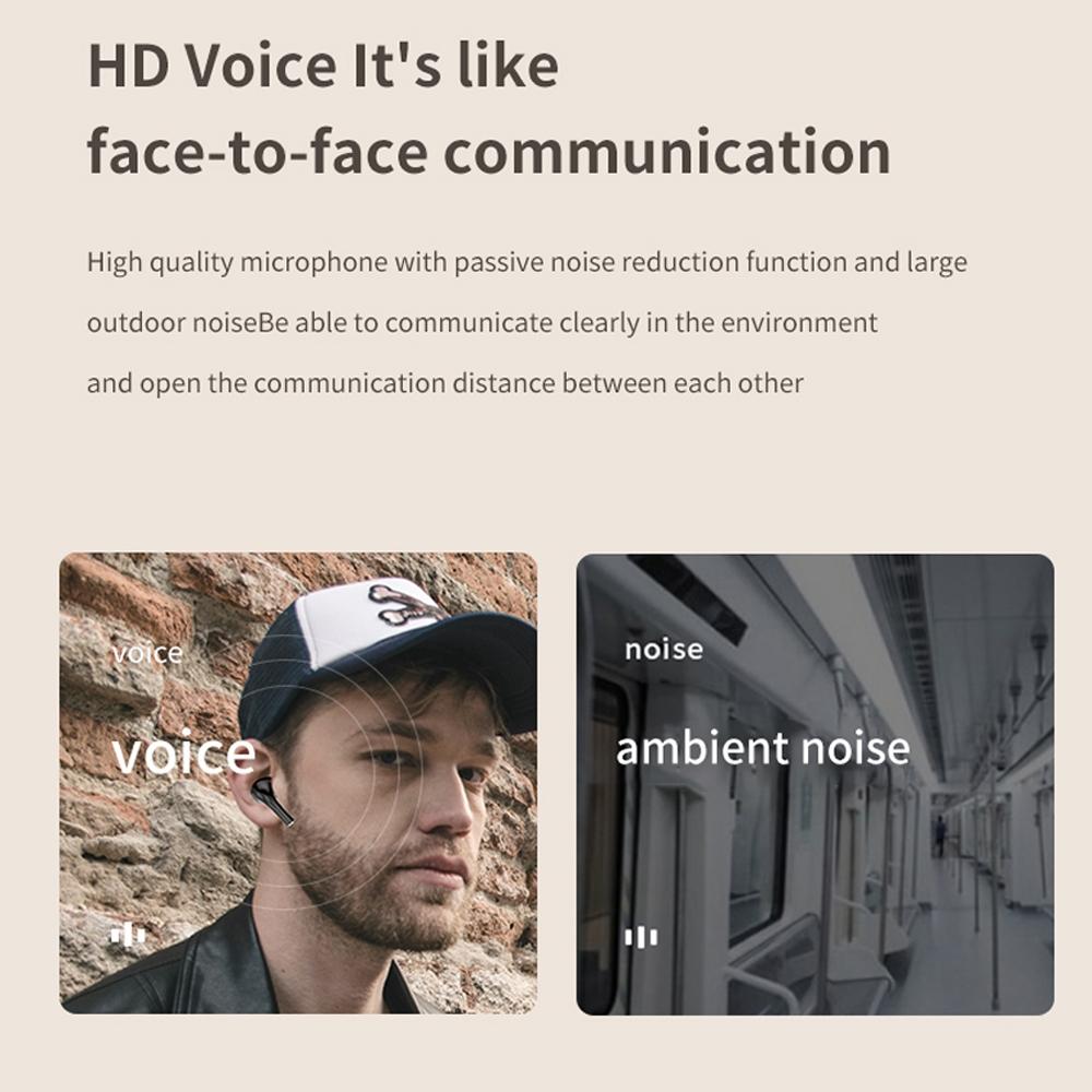 Waterproof 9d Stereo Bluetooth Earphones with Charging Case - Red