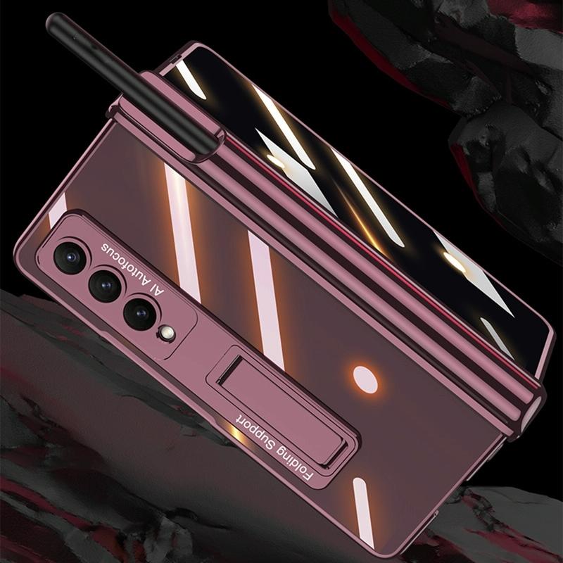 For Samsung Galaxy Z Fold4 5G Magnetic Privacy Case - Foldable - Black