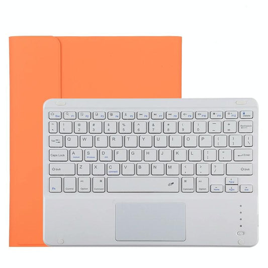 Bluetooth Tablet Case For Ipad Pro 11 With Touchpad & Pen Slot - Detachable Microfiber Leather - Orange