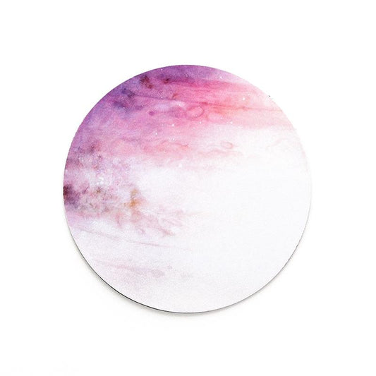5 Piece Round Rubber Mouse Pad Set - Jupiter