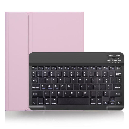 Detachable Bluetooth Keyboard Tablet Case For Ipad Pro 11 With Pen Slot - Plain Texture - Pink