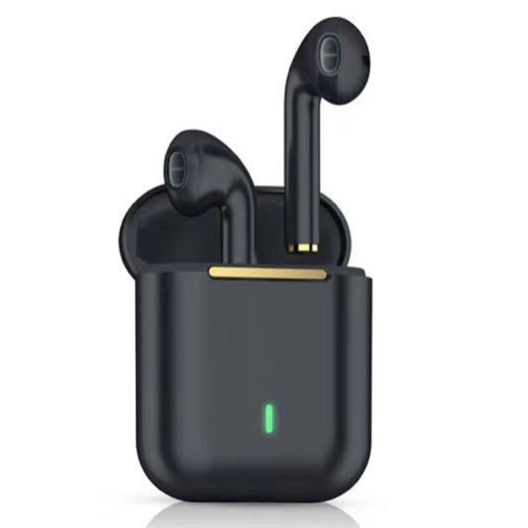 Wireless Binaural Bluetooth Earphones with Charging Box - J18 - Green