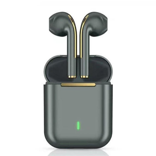 Wireless t & g J18 Bluetooth Earphones with Charging Box - Green