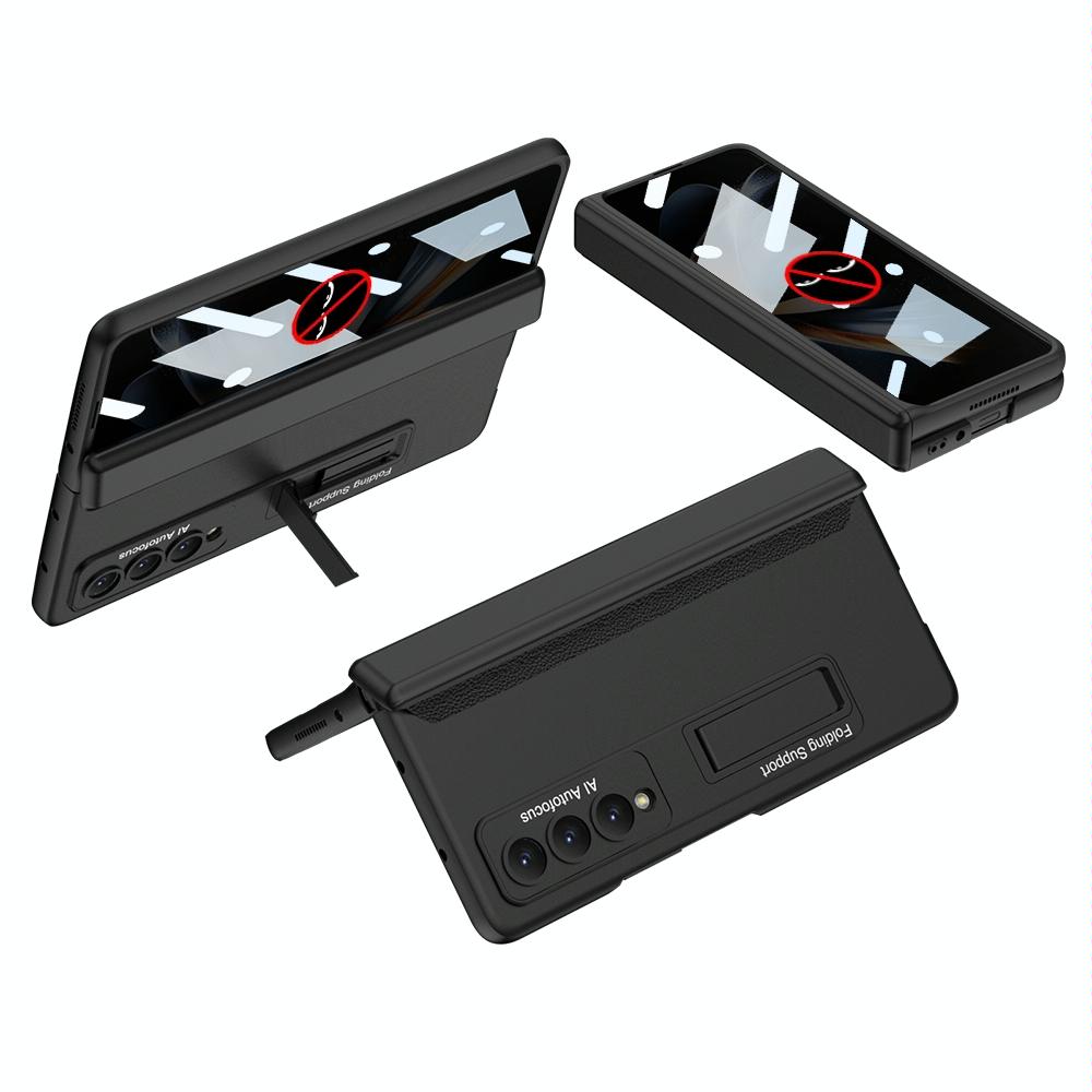 For Samsung Galaxy Z Fold4 5G Magnetic Fold Case - Full Coverage - Gray