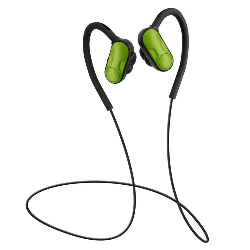 Ultra-light Wireless Bluetooth Earphones with Mic - Bth-y9 - Green