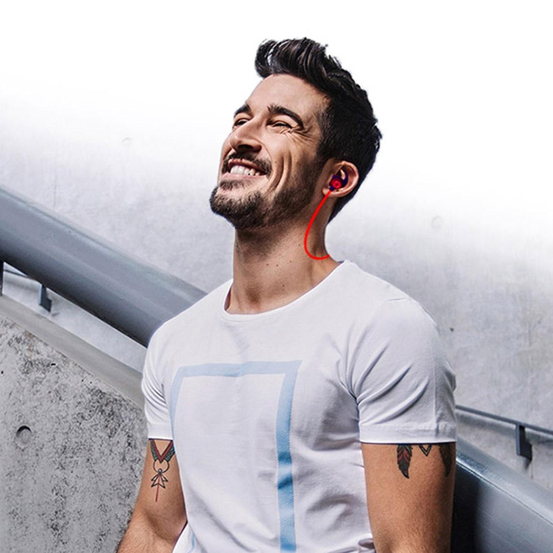 Waterproof X5 Sports Bluetooth Earbuds with Magnetic Design - Green