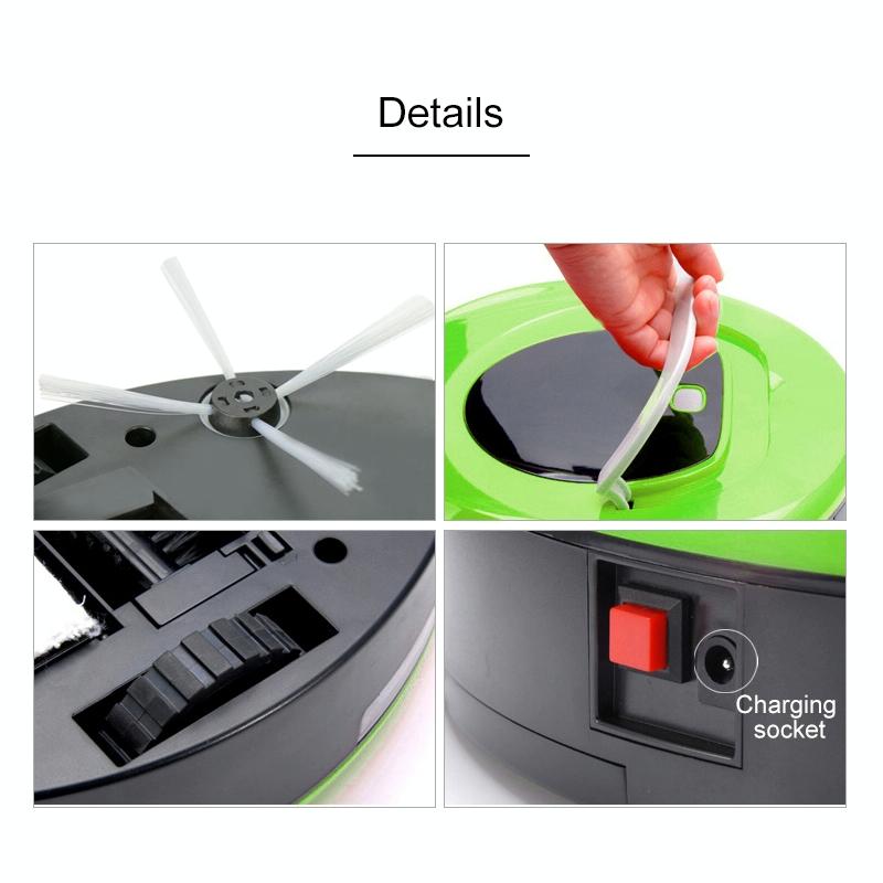 Smart Household Sweeping Robot - Fd-rsw c - Green