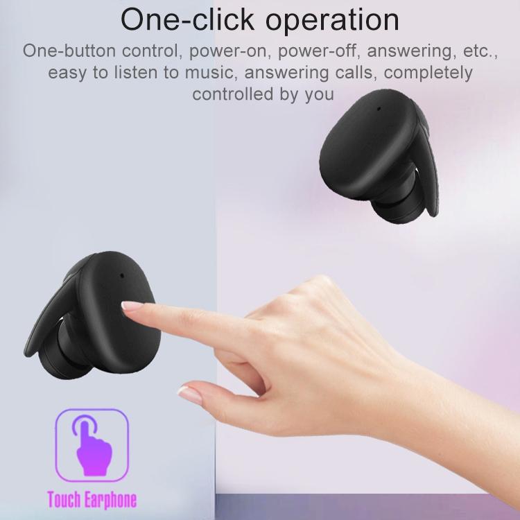 Waterproof Wireless Bluetooth Earphones with Magnetic Charging Box - 300mah - Green