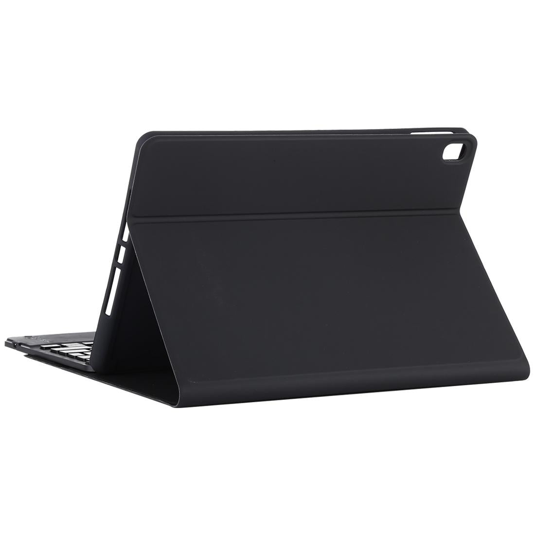 Bluetooth Tablet Case For Ipad 10.2 / Ipad Air 2019 With Touch Pad & Backlight & Pen Holder - Detachable Microfiber Leather - Dark Green