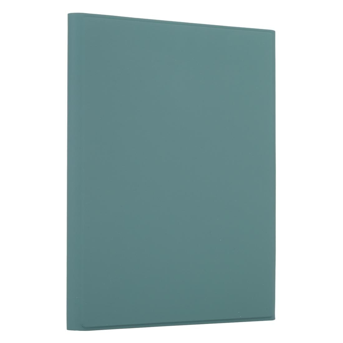 Bluetooth Keyboard & Tablet Case For Ipad 9.7 With Touch Pad Pen Slot & Holder - Detachable Microfiber Leather - Dark Green