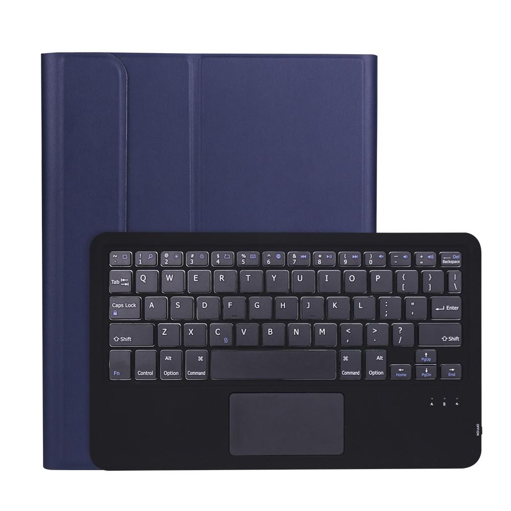 Detachable Bluetooth Keyboard Tablet Case For Ipad Pro 11 With Touchpad & Pen Slot - Rose Gold