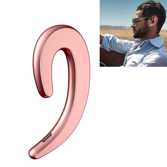 Bluetooth Bone Conduction Sports Earphones with Earhook - V4.1 - Rose Gold