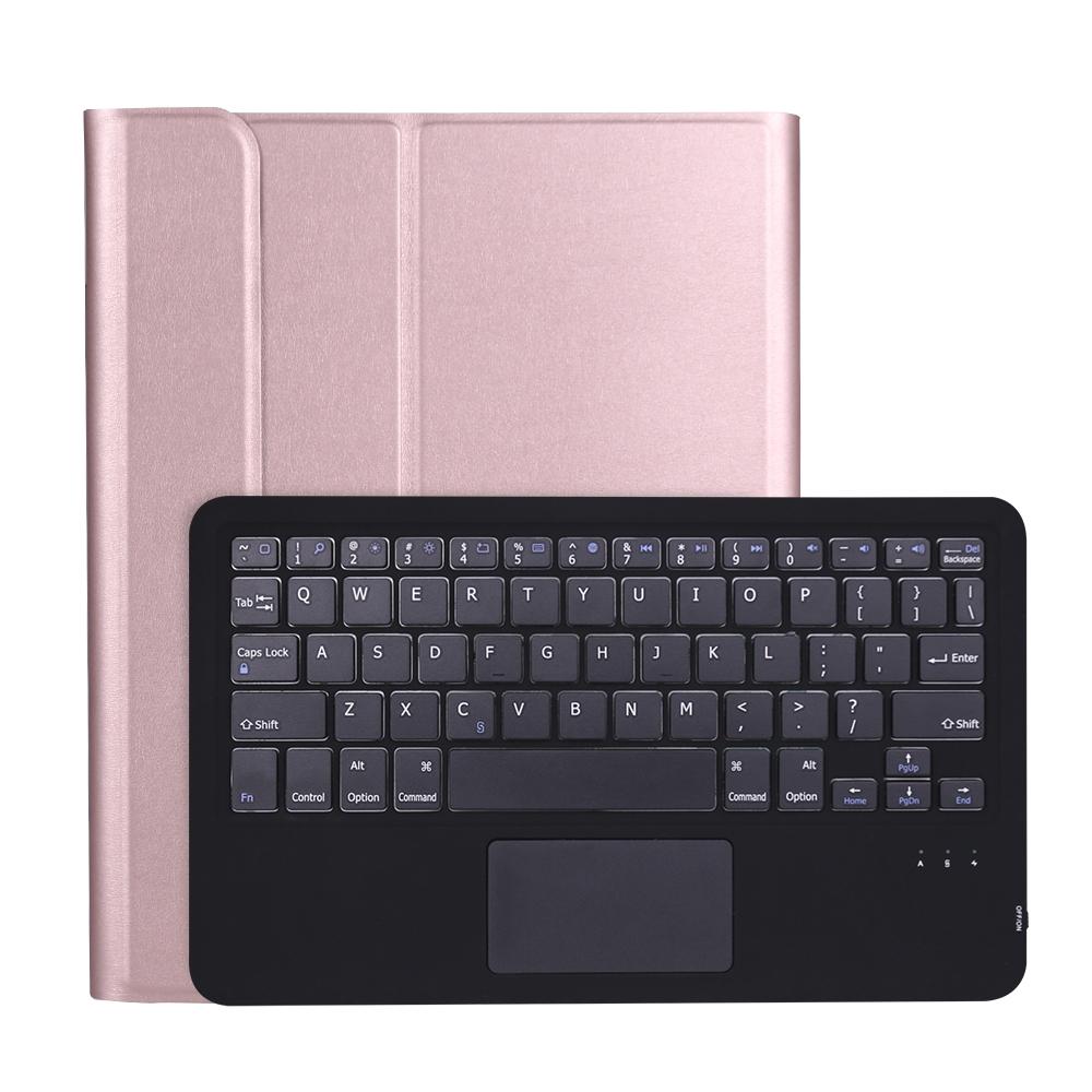 Detachable Bluetooth Keyboard Tablet Case For Ipad Pro 11 With Touchpad & Pen Slot - Gold