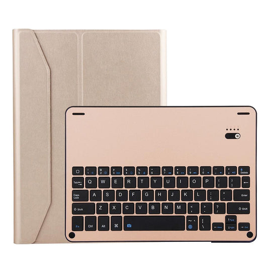 Bluetooth Keyboard & Leather Tablet Case For Ipad Air / Pro 9.7 - Detachable Water Repellent Magnetic 3-Gear Angle - Gold