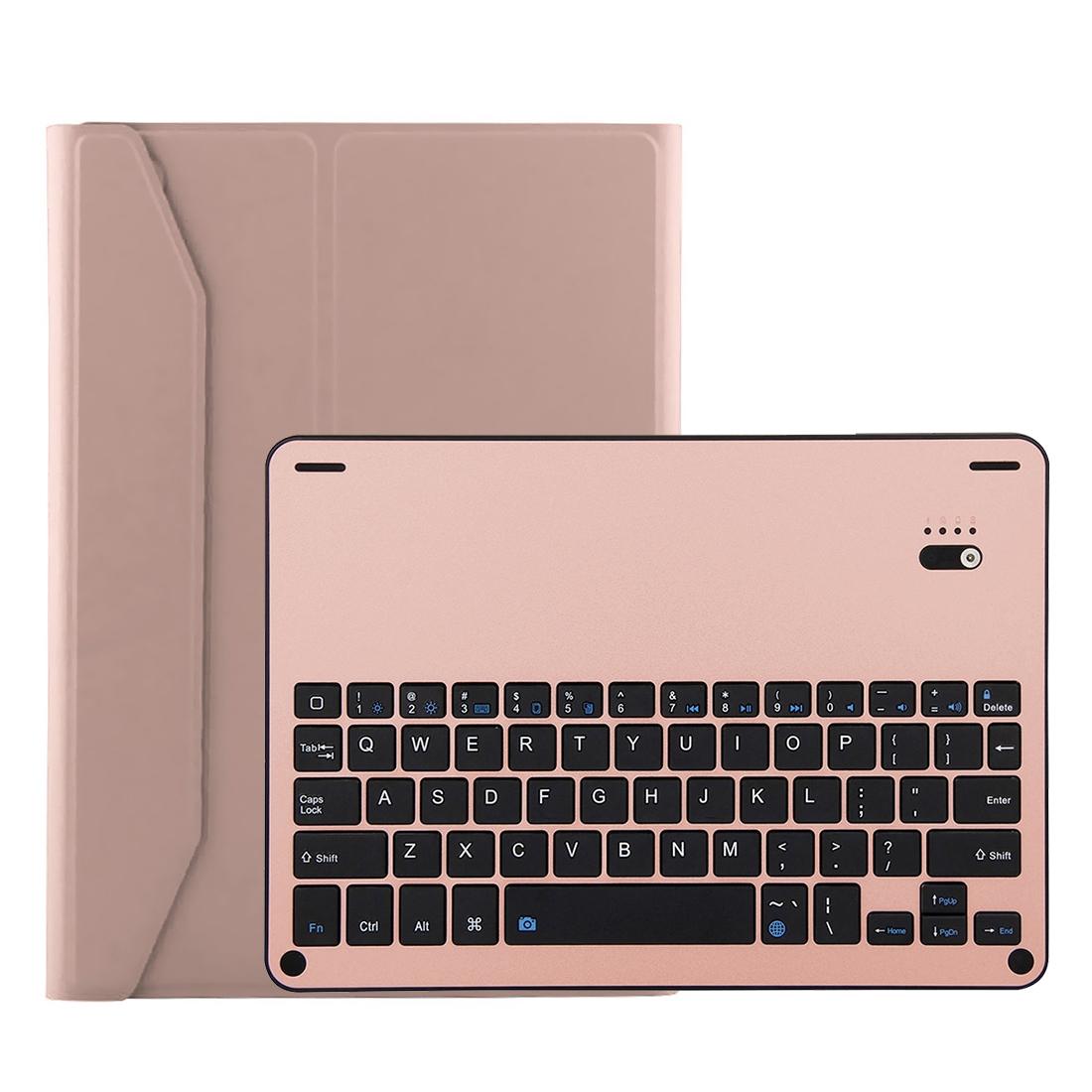 Bluetooth Keyboard & Leather Tablet Case For Ipad Air / Pro 9.7 - Detachable Water Repellent Magnetic 3-Gear Angle - Gold
