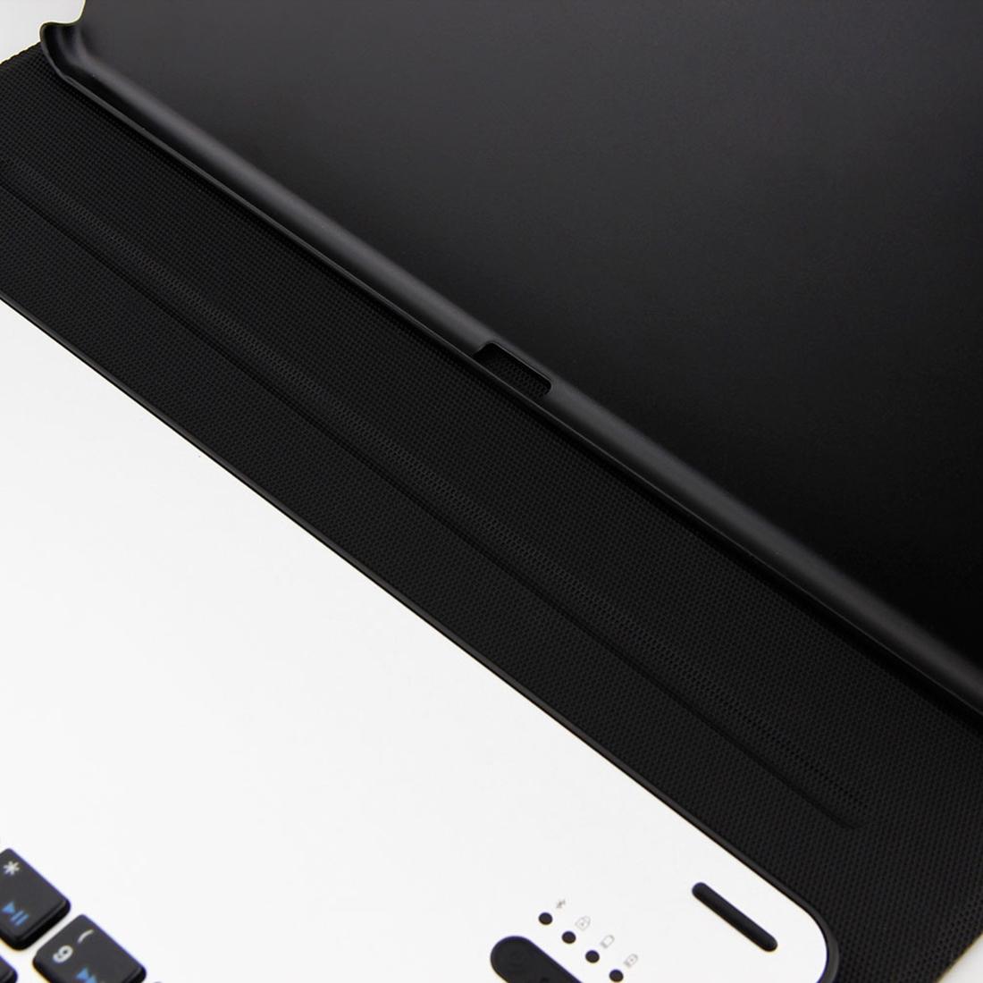 Aluminum Keyboard & Leather Tablet Case For Ipad Pro 10.5 / Air 2019 - Bluetooth Detachable Water Repellent - Gold