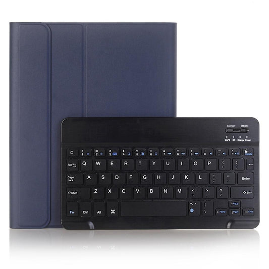 Ultra-Thin Detachable Bluetooth Keyboard Tablet Case For Ipad 10.2 2019 With Stand & Pen Slot - Blue
