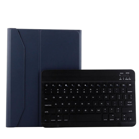 Bluetooth Keyboard & Leather Tablet Case For Ipad Pro 11 - Detachable Three-Gear Magnetic Sleep Function - Blue