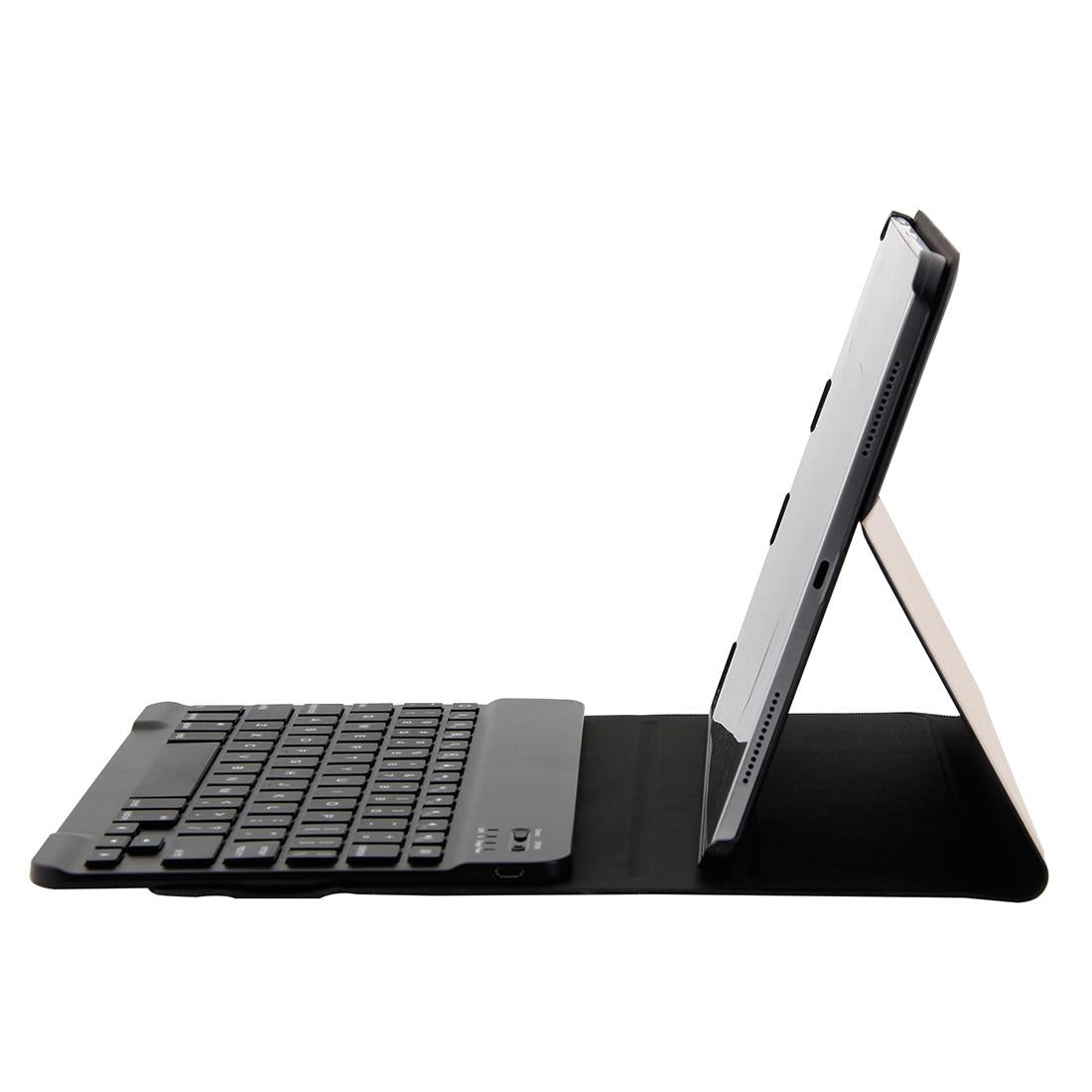 Bluetooth Keyboard & Leather Tablet Case For Ipad Pro 11 - Detachable Three-Gear Magnetic Sleep Function - Blue